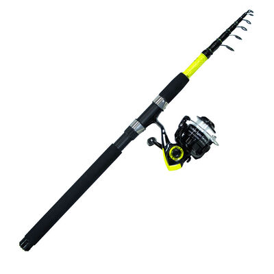 Ensemble Bzone Canne Striker Telespin 180L 3-10g + Moulinet Striker Spin 1000 + Nylon - Packs et ensembles | Pacific P&ecirc;che