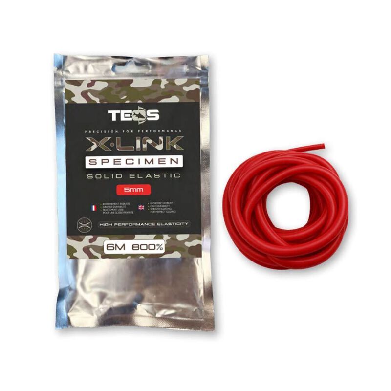 Elastique Teos X-Link Specimen Solid Elastic - Elastiques Pleins | Pacific P&ecirc;che