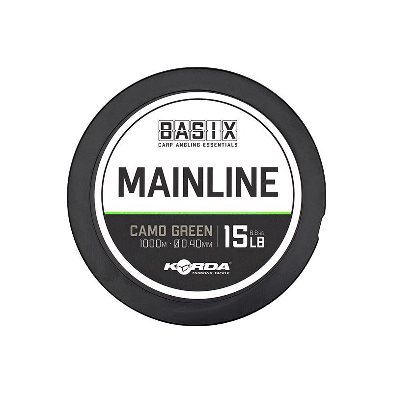 Nylon korda basix mainline 1000m - Monofilament | Pacific P&ecirc;che