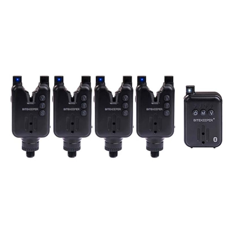 Coffret D&eacute;tecteurs Rippton Bite Keeper Pro 4+1 Black - Coffrets d&eacute;tecteurs | Pacific P&ecirc;che