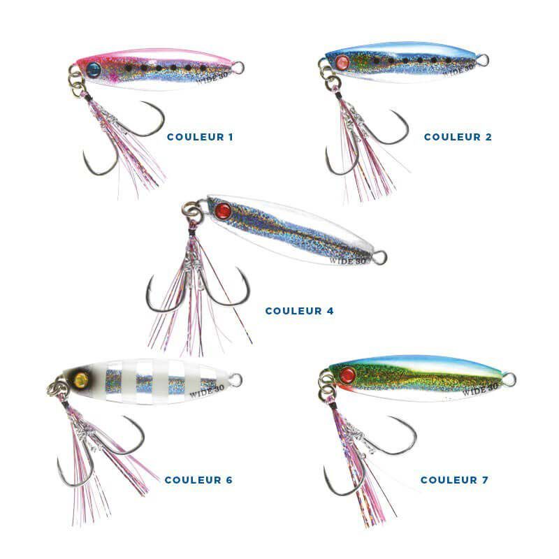 Leurre casting jig Hayabusa JACKEYE SHOT SLOW WIDE 60g - Leurres casting Jigs | Pacific P&ecirc;che