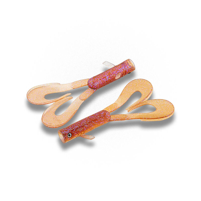 Leurre Souple Grub LMAB Drunk Dancer Mini 7.5cm (x4) - Grubs | Pacific P&ecirc;che