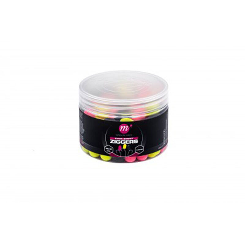 Dumbell Flottant Mainline Supa Sweet Ziggers Pink Yellow Black - Flottantes | Pacific P&ecirc;che