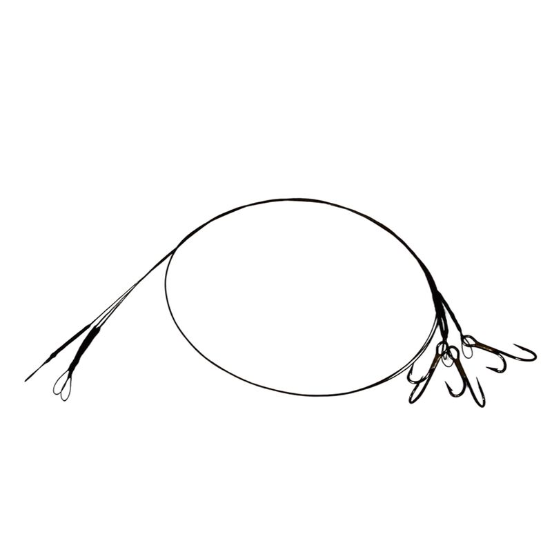 Bas de ligne acier Redfish Powersteel 19 Brins 40cm Hame&ccedil;on Ryder (x3) - Bas de ligne mont&eacute;s | Pacific P&ecirc;che