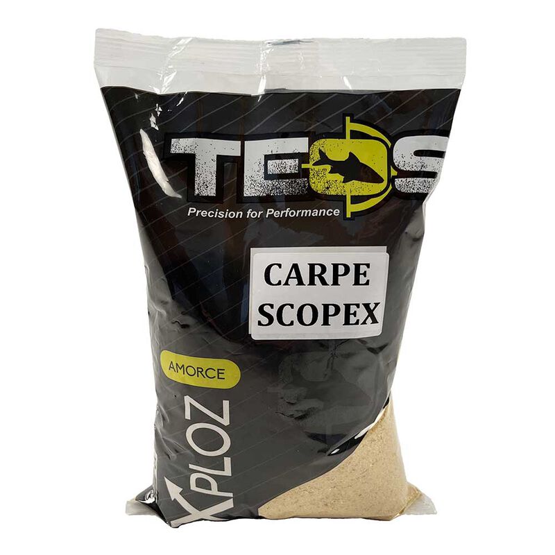 Amor&ccedil;e Teos Xploz Carpe Scopex 1kg - Amorces | Pacific P&ecirc;che