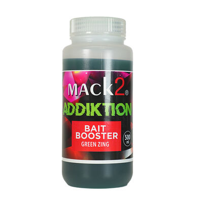 Bait Booster Mack2 Green Zing 500ml - Boosters / dips | Pacific P&ecirc;che