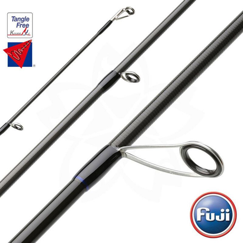 Canne Spinning Sakura Dark Player Long Range DPSLR 802 MH+ 2,43 m 12-35 g - Cannes Spinning | Pacific P&ecirc;che