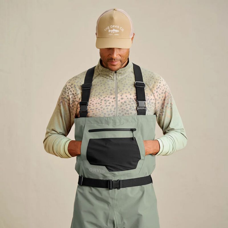 Waders Respirants Orvis Clearwater Wader Men Sage Brush - Waders | Pacific P&ecirc;che
