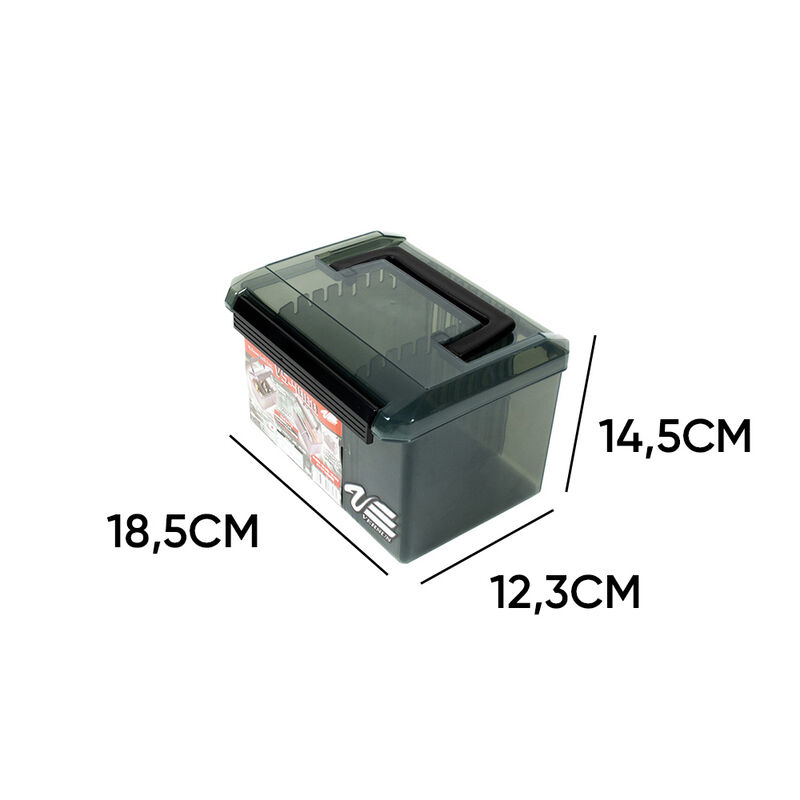 Boite Versus VS-4060-Noir 18.5x14.5x12.3cm - Bo&icirc;tes | Pacific P&ecirc;che