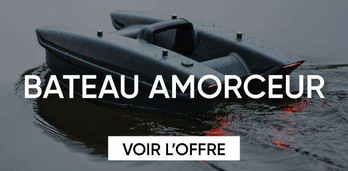 Bateau amorceur carpe