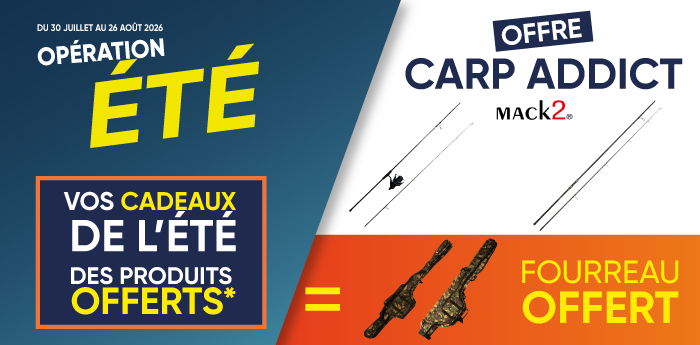 Offre Ope &eacute;t&eacute; Carpe Addict