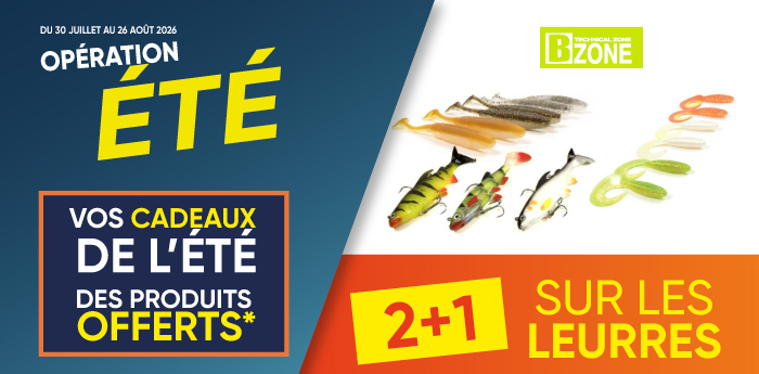 2+1 sur les leurres