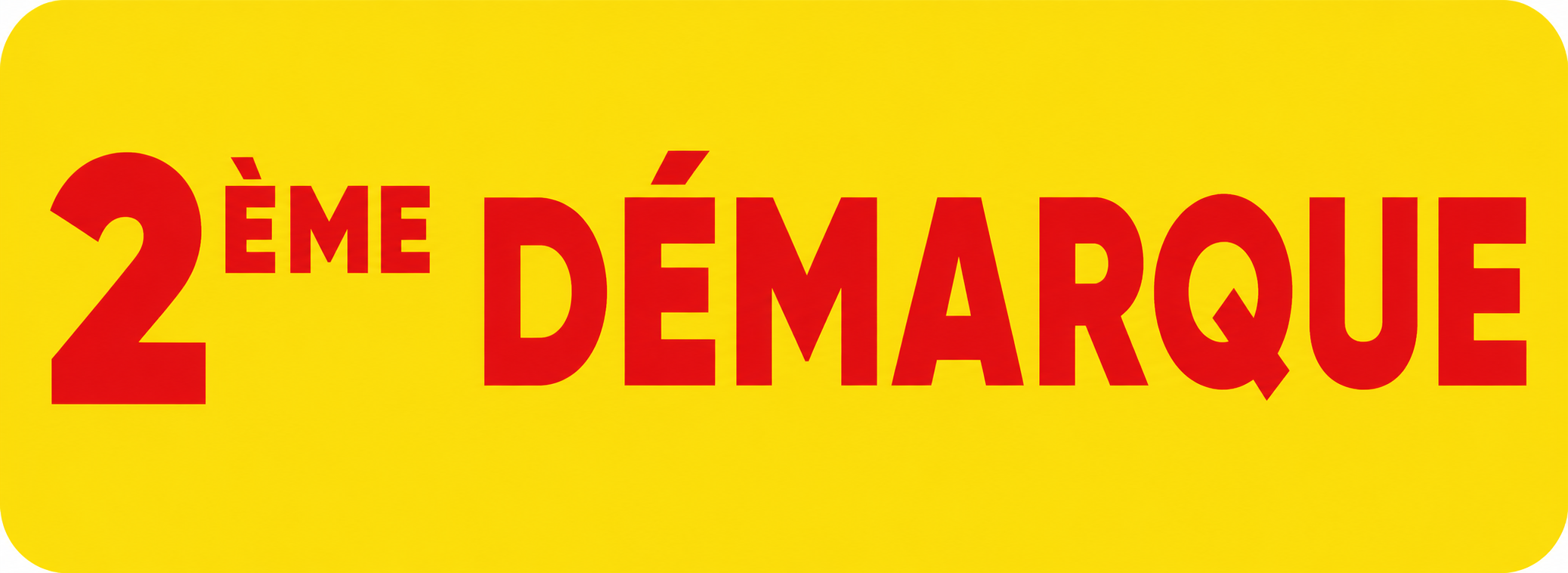 soldes deuxieme demarque