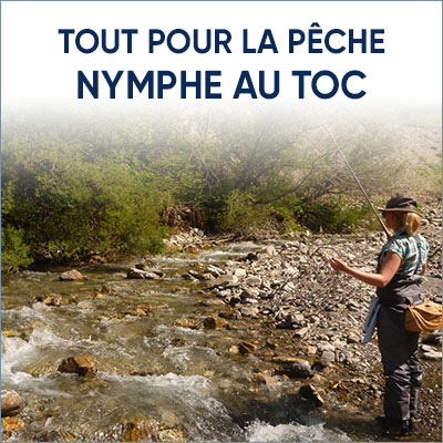 p&ecirc;che nymphe au toc