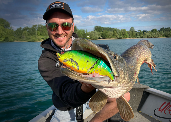 Pêche du brochet avec leurre