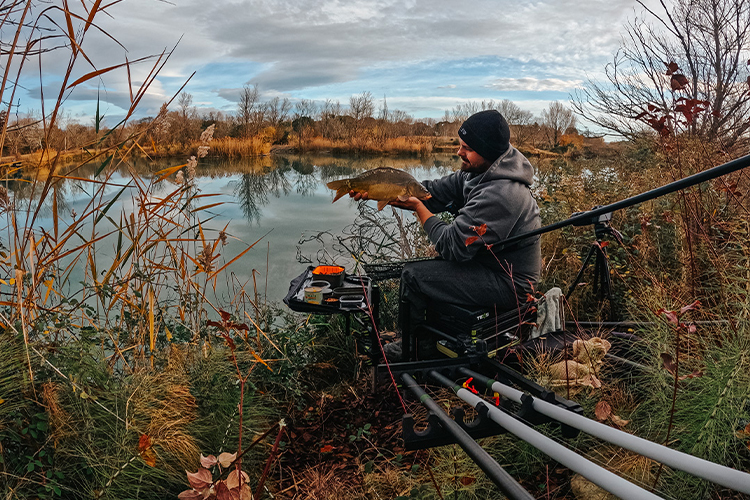 Choix du poste de pêche