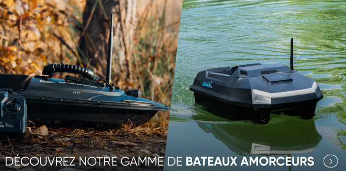 D&eacute;couvrez notre gamme de bateaux amorceurs