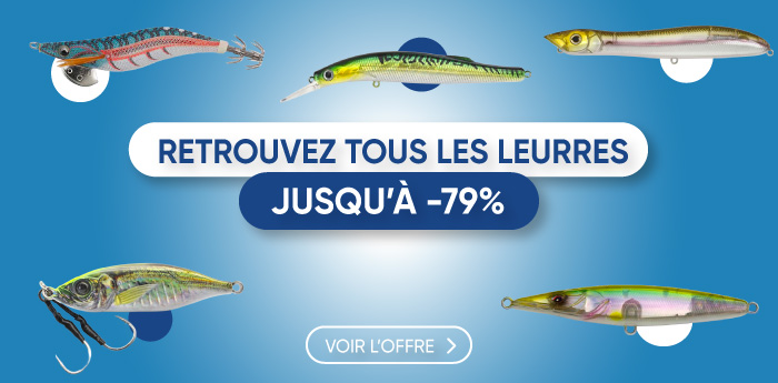 Destockage leurres mer 