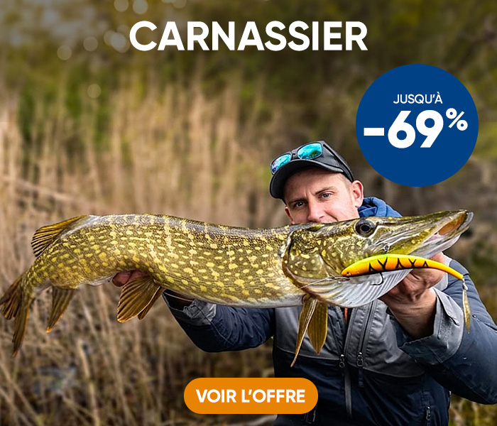 offre carnassier jusqu'&agrave; -50%