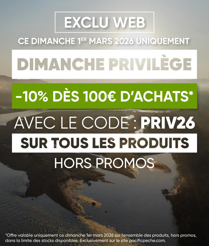 Dimanche privil&egrave;ge -10% d&egrave;s 100 euros d'achats