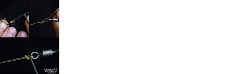 Attacher le bas de ligne