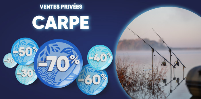 Vente priv&eacute;e carpe