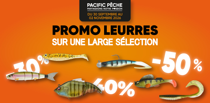 Promo leurres - Large s&eacute;lection de leurres de grandes marques
