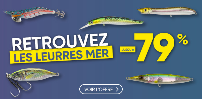 Destockage leurres mer 