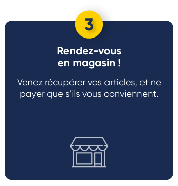 Rendez-vous en magasin ! 