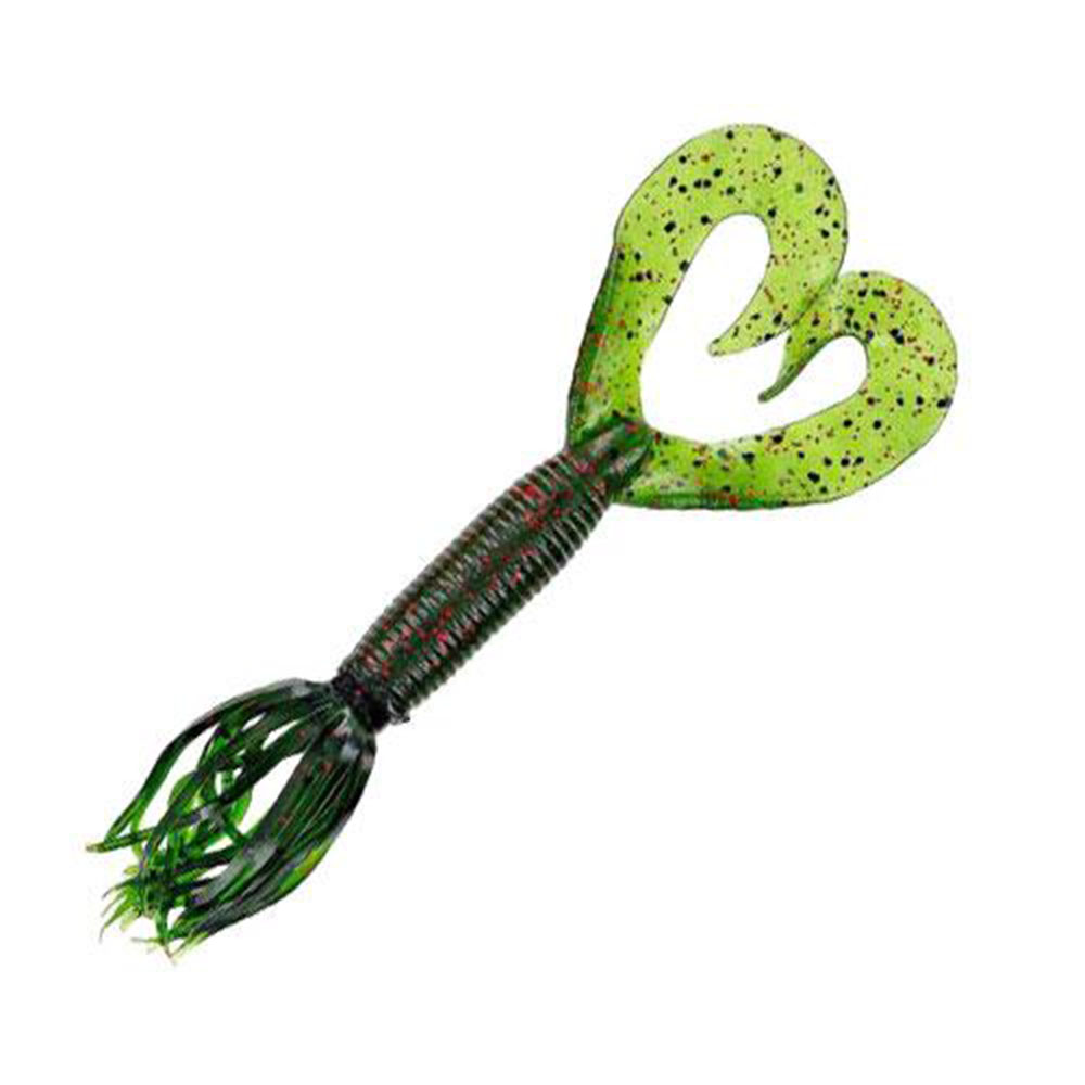 Lot De 10 Leurres Souples Hula Grub – Couleur Shiner 4 Pouces – Pêche