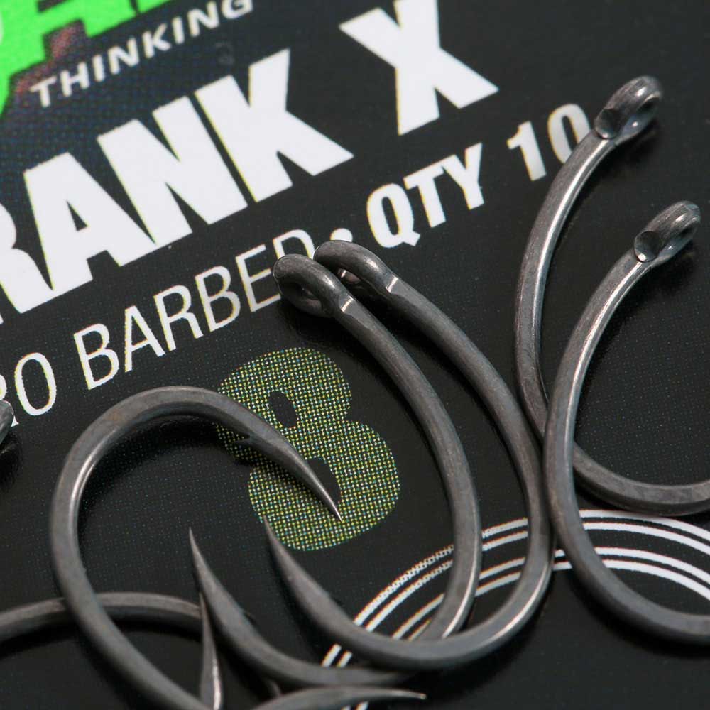 Hameçons Carpe Korda Krank – Lot De 10, Taille 4 – Micro Ardillon, Tige Courbée, écartement Large