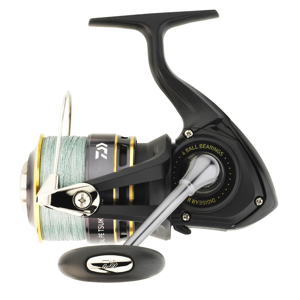 Moulinet De Lancer Daiwa Steez 103H - Poignée Droite - Pour Gros Gibier - Occasion En Bon état