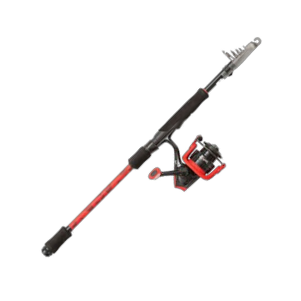 Pêche Brochet Carnassier Abu Garcia Max LP Combo Canne + Moulinet - Pêche Leurre 24T Carbone 4+1 Roulements Combo Canne Moulinet Abu Garcia