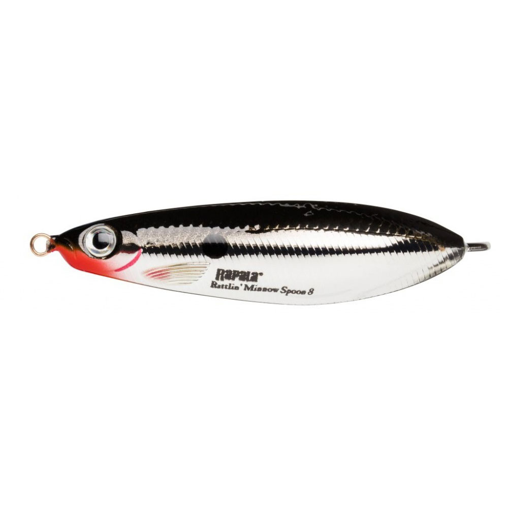 Vieux Leurre Rapala RNR-08, Le Fameux Rattlin, Couleur Argent, Pour Pêcheurs Rétro