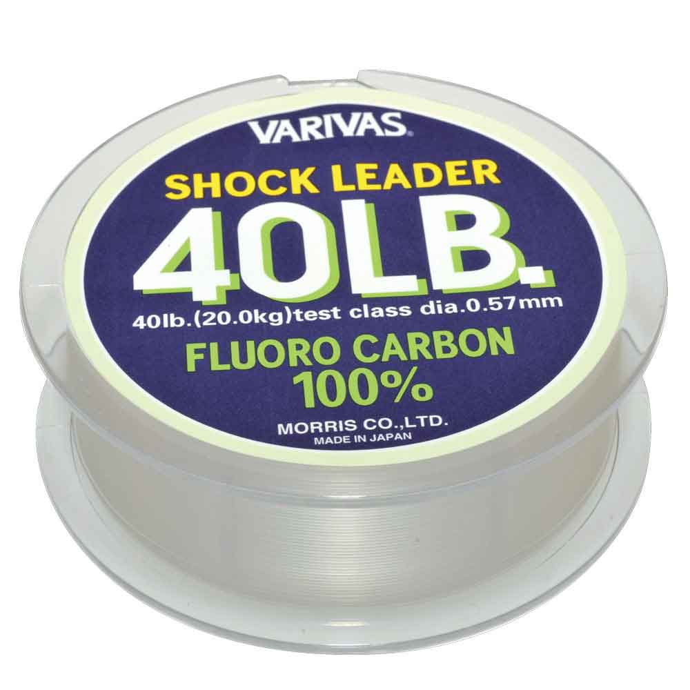Varivas Fluorocarbon Trout Shock Leader Ligne 30m 2.5, 10lb (2152