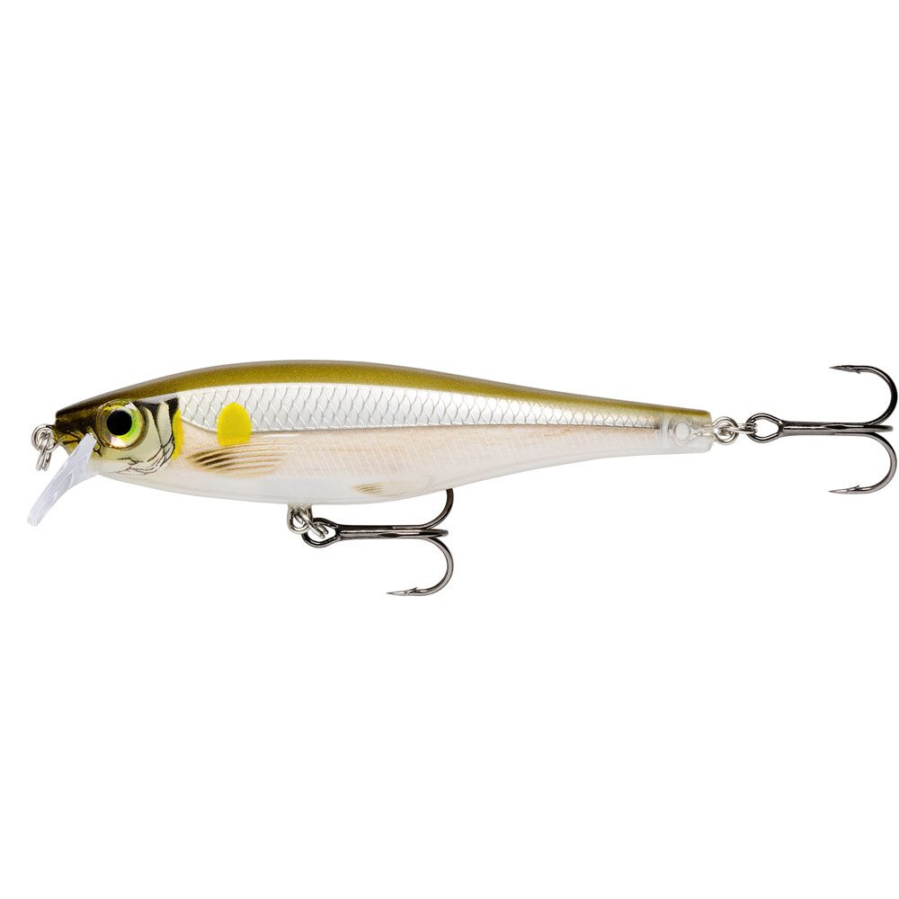 Leurre Rapala BX Minnow Mixte - 10 Cm, 12 G, Flottant, Corps Balsa - Action Réaliste, Profondeur 0.9-1.5 M - Hameçons VMC