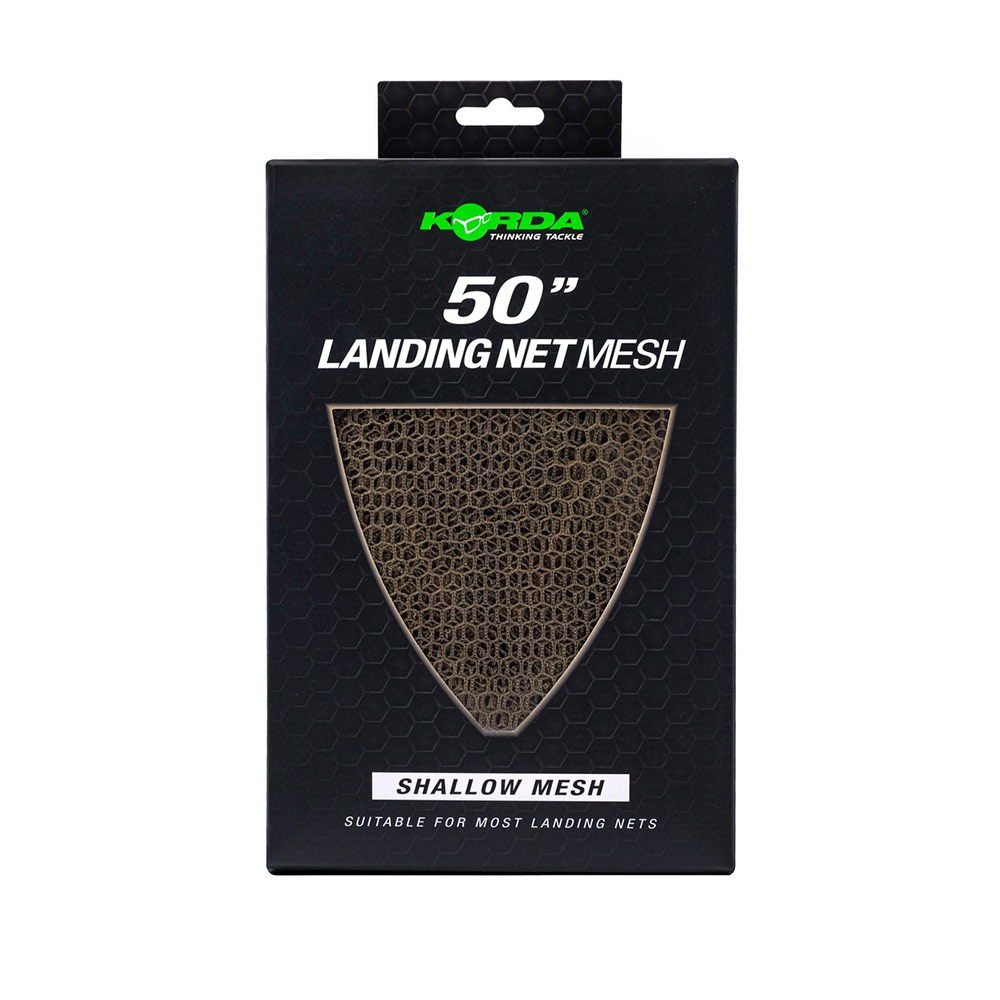 Filet Mesh Shell Filet épuisette Korda Landing Net Mesh | 50in Shallow | Pacific Pêche