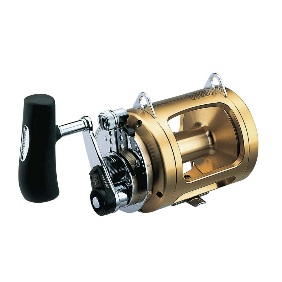 Moulinet Traîne SHIMANO TIAGRA 50WA - Neuf Sous Emballage - 2 Vitesses (3.1/1.3) - Or