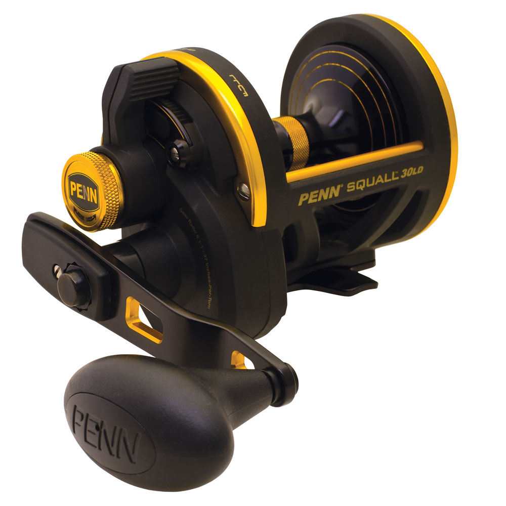 Moulinet Spinning Penn Torque TRQS9-G - Noir, 8 Roulements, 22kg De Drague