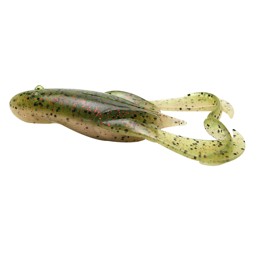 Cigale grenouille leurre Pancing Top eau Ray Silicone flottant leurre de pêche grenouille pour bar serpent tête brochet jupe queues leurres de pêche