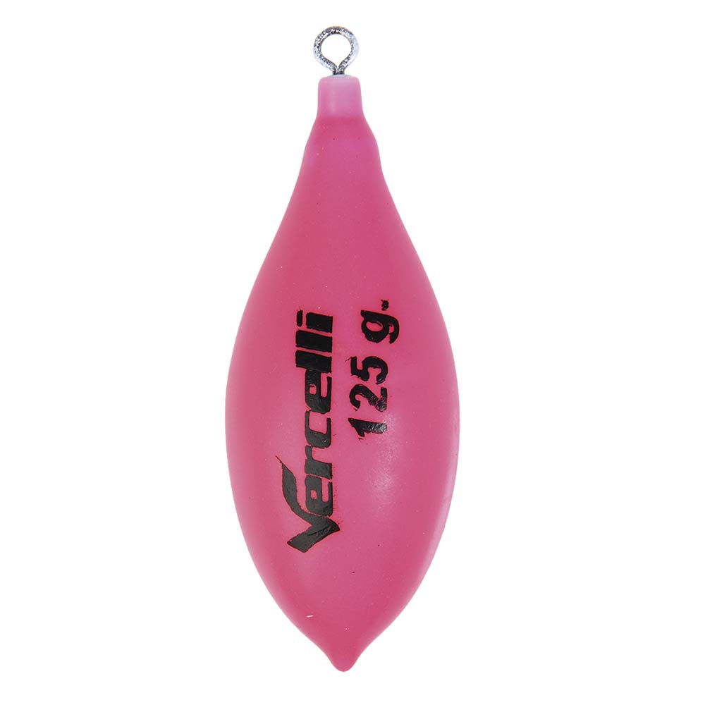 Plombs Arlesey Plastifiés Lemer Rose Phospho 130 gr
